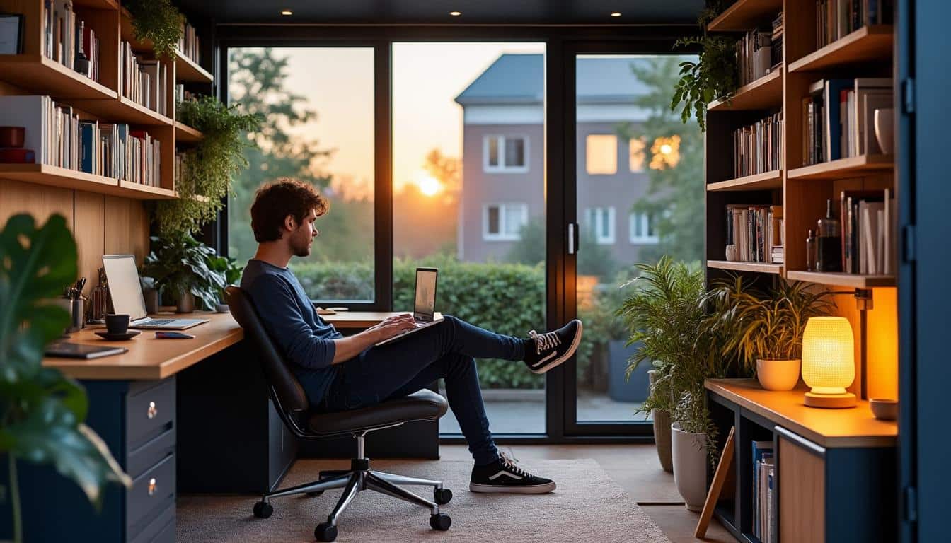 Illustration: Comprendre le concept du conteneur étudiant comme solution de logement modulable