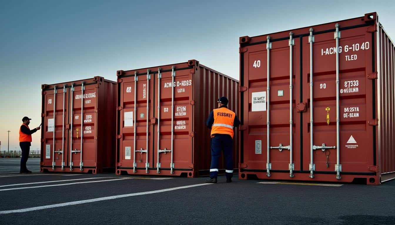 Illustration: Zoom sur les tailles classiques : 20, 40 et 45 pieds expliqués en détails