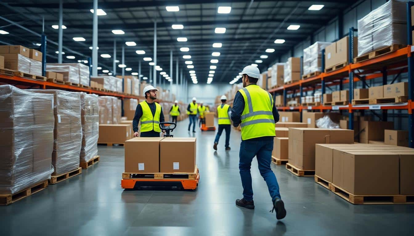 Illustration: Comprendre le rôle essentiel de la logistique dans l’industrie