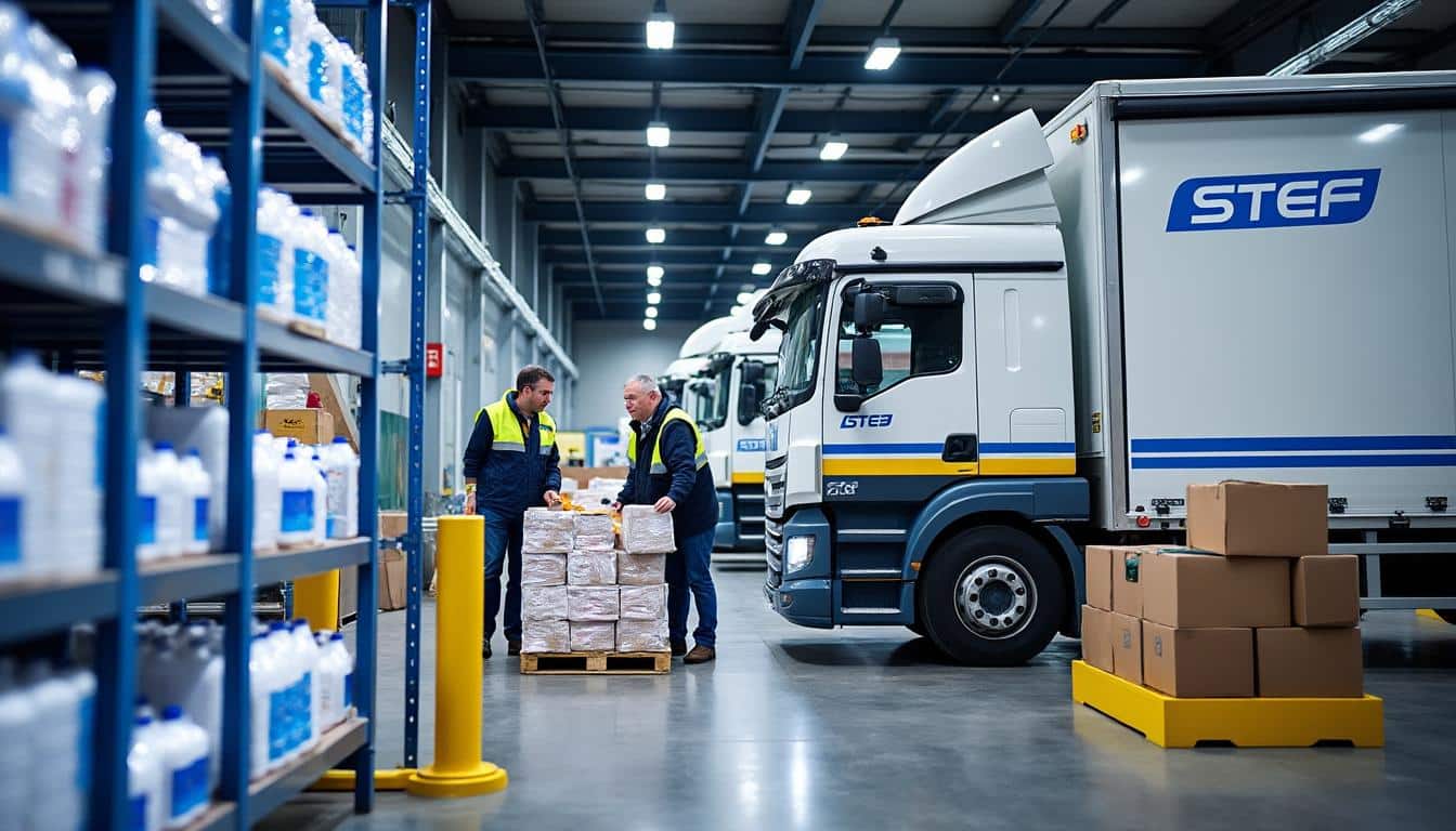 Illustration: Les solutions de logistique frigorifique proposées par STEF à Miramas