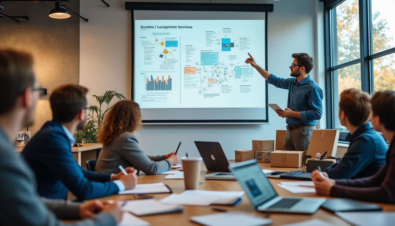 Illustration: Comprendre les bases d’un cours sur la logistique en entreprise