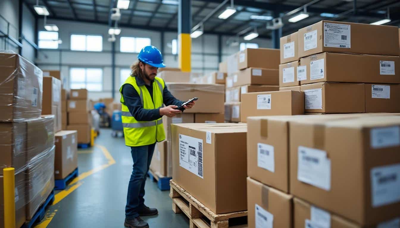 Illustration: Les caractéristiques techniques des étiquettes en logistique