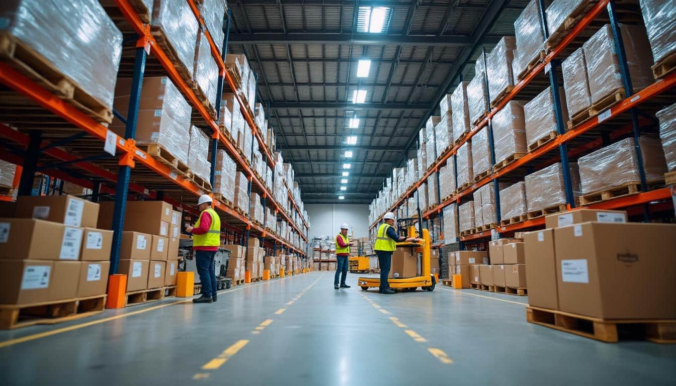 Illustration: Comprendre la notion clé d’un entrepôt logistique bien organisé