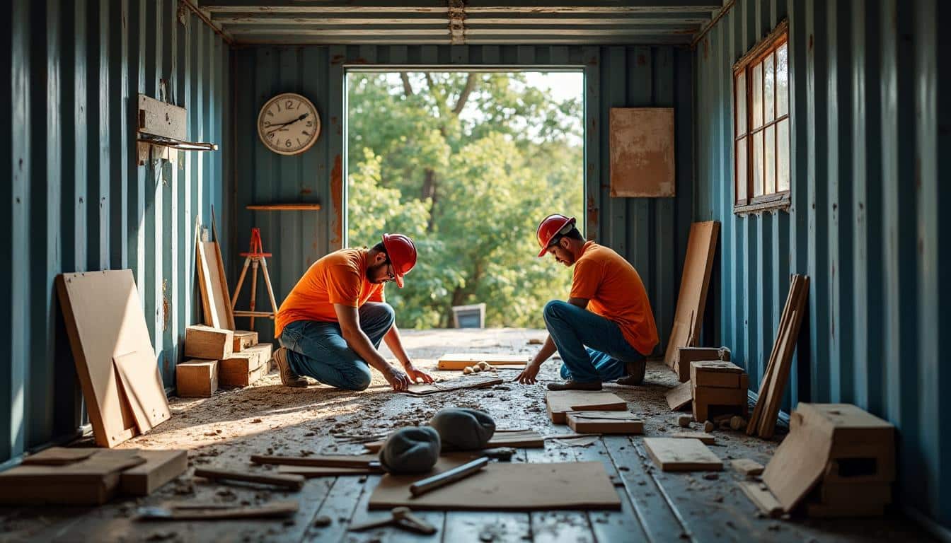 Aménagement de containers : guide complet pour un espace modulable