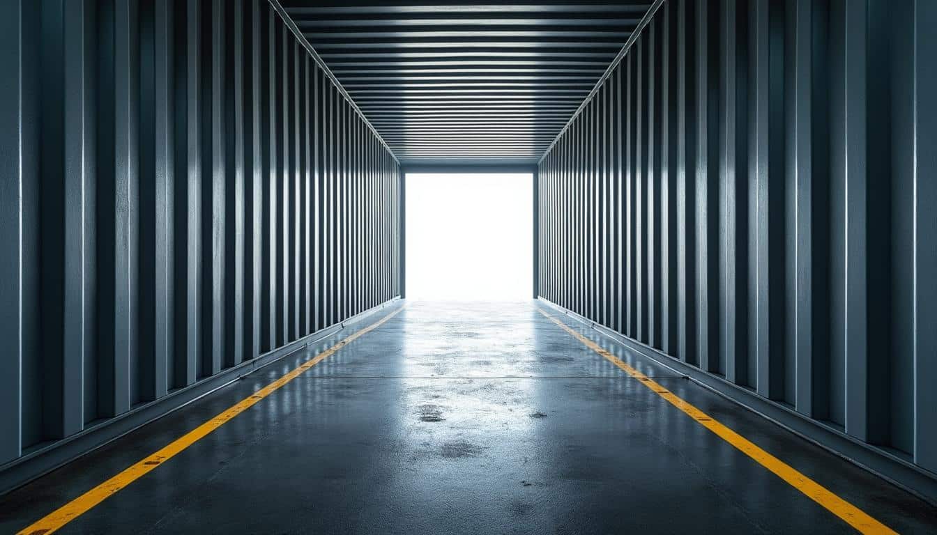 Illustration: Comprendre les dimensions intérieures du container de 40 pieds : bases et spécificités