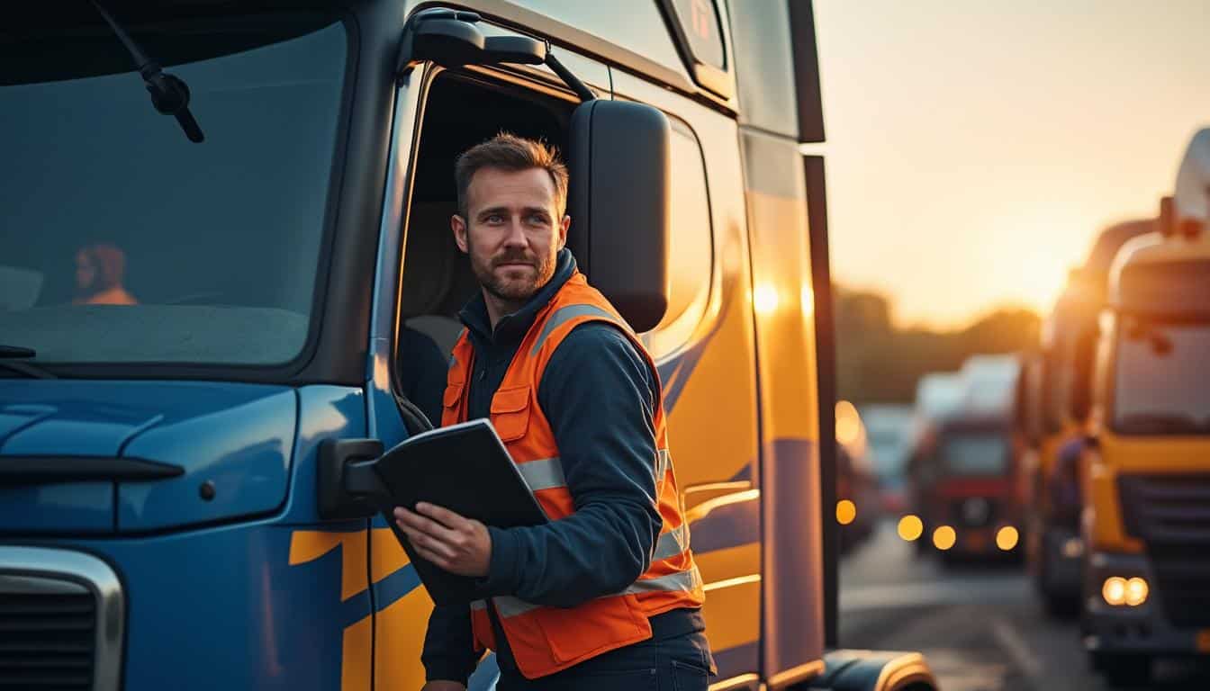 Illustration: Découvrez le métier de conducteur routier dans le transport de marchandises
