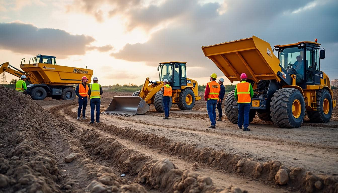 Illustration: Les types de matériel BTP performants proposés à la location dans le Maine-et-Loire