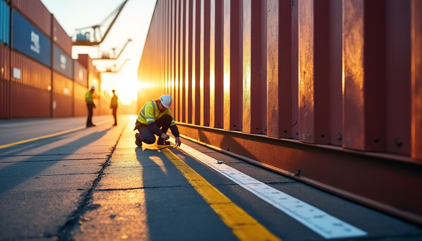 Illustration: Comprendre les bases du container maritime et l’importance de ses dimensions