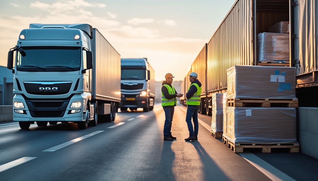 Illustration: Comment comparer les modes de transport national pour vos marchandises
