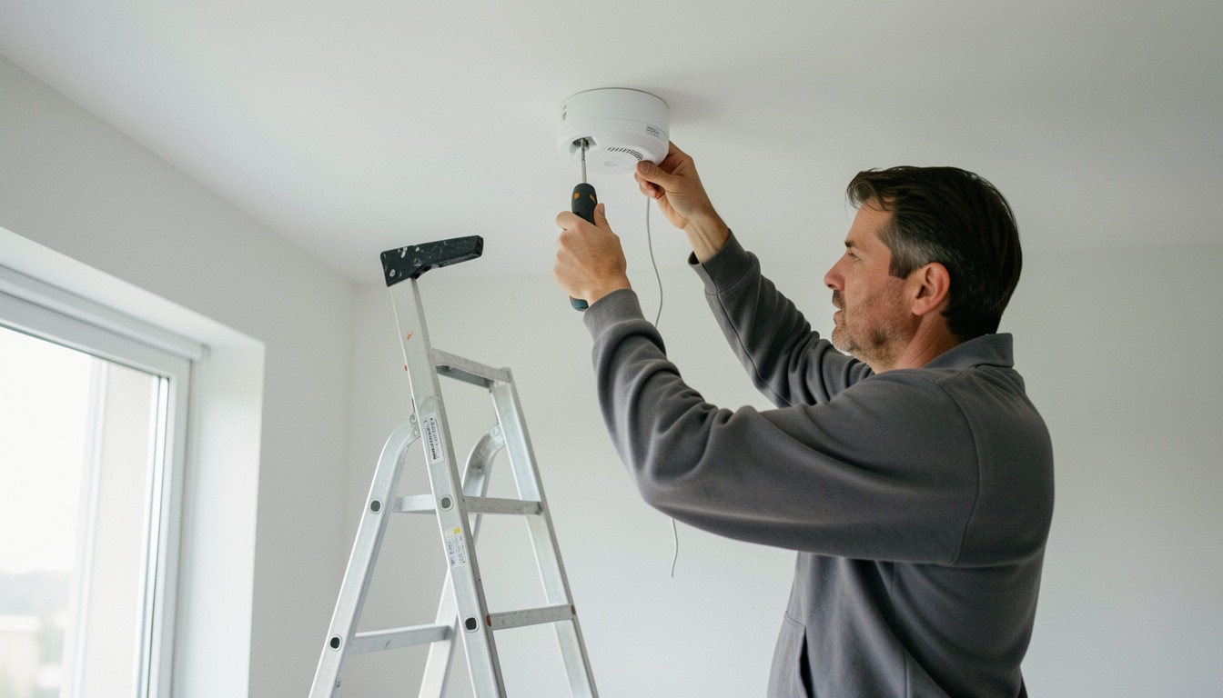 Installation d’une alarme incendie : choix, pose et coût