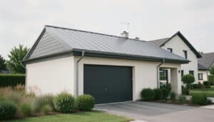 Garage avec toiture en bac acier : le bon choix ?
