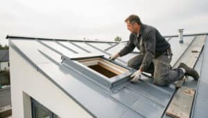 Poser un Velux sur un toit en bac acier sans fuite