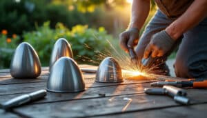 Volige en acier : guide complet pour un aménagement extérieur durable