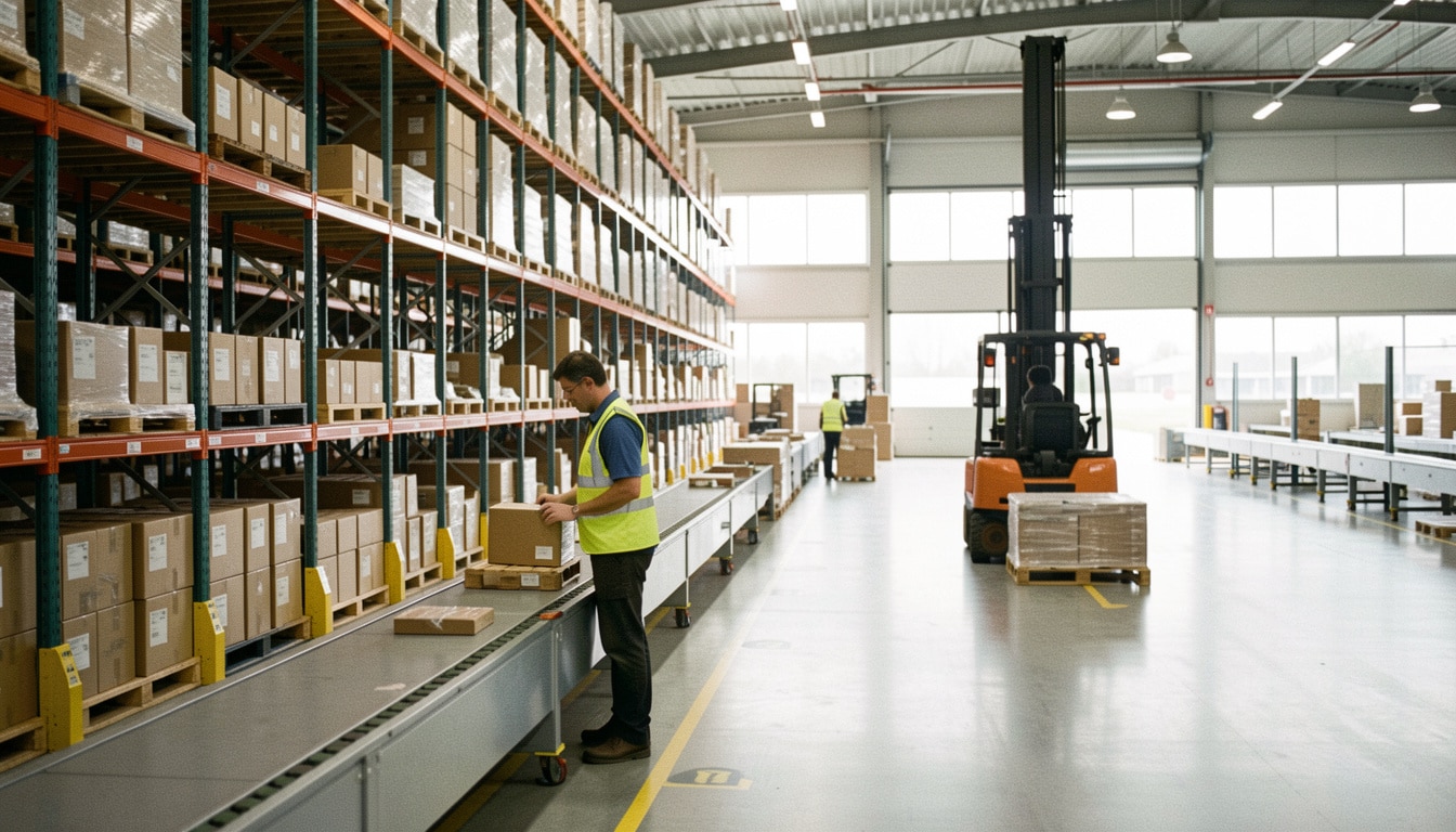 Magasinage logistique : optimiser l’entrepôt et les flux